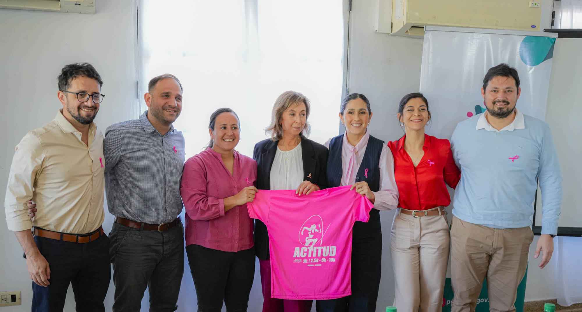 <p>Se presentó una nueva edición de la Maratón Rosa en Posadas</p>